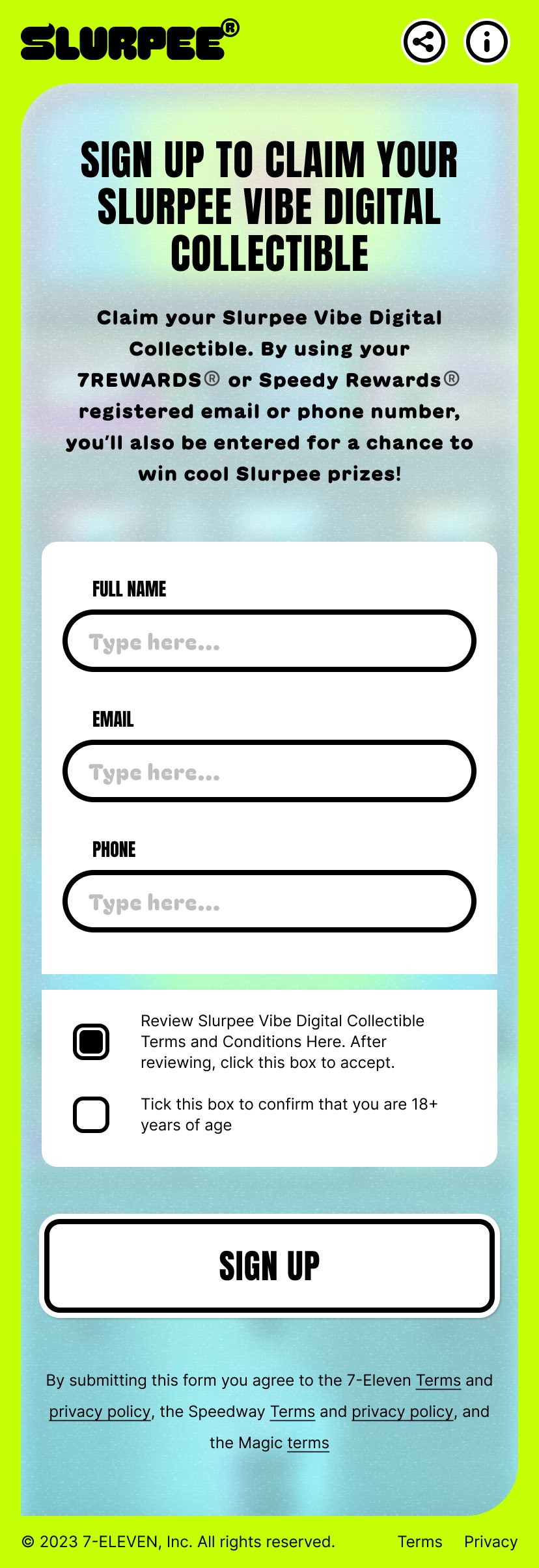 Sign up to claim your digital collectible